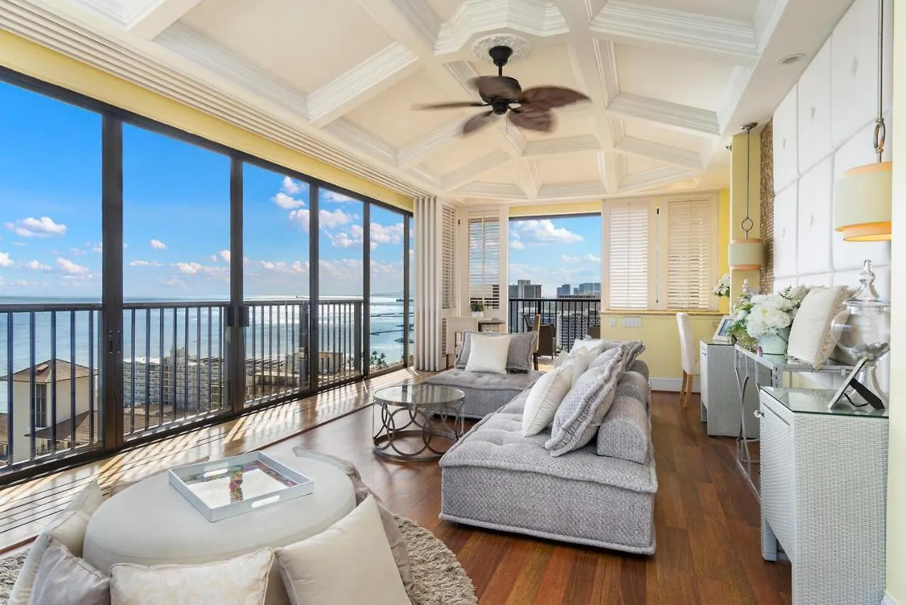 Oceanview Penthouse Suite Honolulu Apartment